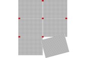 Vauva- ja taaperolelut - Quercetti Boards for peg mosaics - 10 pieces includes conne - QU-2441
