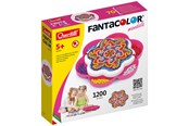 Vauva- ja taaperolelut - Quercetti FantaColor Mandala Daisy peg mosaic - 1200 pieces - QU-2101