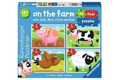 Palapelit - Ravensburger On the Farm first puzzle 2/3/4/5p - 10107302