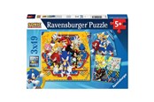 Palapelit - Ravensburger Sonic 3x49pc - 12001133
