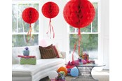 Lelut - Folat BV Honeycomb Ball - Red - 60303