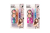 Luovat leikit - CREATE IT! Beauty Tattoo Fragrance Pens 3pcs + Template (Assorted) - 84208