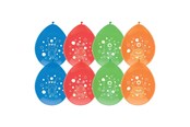 Lelut - Haza Witbaard Balloons Monster Party 8pcs. - 437835