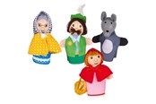 Nuket, pehmolelut ja oheistarvikkeet - Goki Finger Puppets Little Red Riding Hood 4 pcs. - 51898