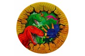 Lelut - Folat BV Dino Plates 8pcs. - 61932