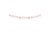 Lelut - Haza Witbaard Letter garland - Hooray a Girl - 437406