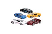 Leluautot - Johntoy Super Cars Die-cast Car 5 pcs. (Assorted) - 26907