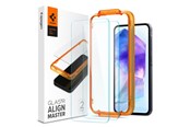 Puhelintarvikkeet - Näytönsuojat - Spigen Glass tR AlignMaster 2 Pack -  Samsung Galaxy A55 - AGL07775