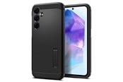 Puhelin - Kannet ja kotelot - Spigen Tough Armor - black - Samsung Galaxy A55 - ACS07530
