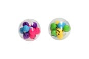 Pienet lahjat lapsille - Toi-Toys Fun Squeeze Ball Filled with Smiley Face Balls (Assorted) - 35172Z