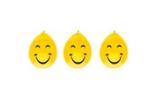 Lelut - Haza Witbaard Balloons smiley face 6pcs. - 442108