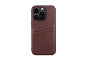 Puhelin - Kannet ja kotelot - Buffalo Phone Case PU Brown - iPhone 14 Pro - 590074