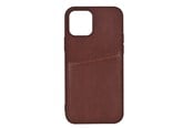 Puhelin - Kannet ja kotelot - Buffalo Phone Case PU 1 Card iPhone 13 Mini Brown - 590092