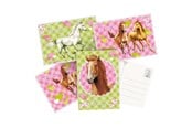 Lelut - Haza Witbaard Invitation cards Horses. 6 pcs - 436425