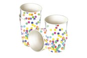 Lelut - Haza Witbaard Cups Confetti 8pcs. - 437155
