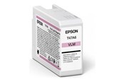 Mustepatruunat, värikasetit ja lisävarusteet - Epson Ink UltraChrome PRO T47A60N Vivid Light Magenta 50ml - C13T47A60N