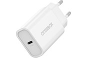 Puhelin - Adapterit & Laturit - OtterBox Standard EU Wall Charger 30W - 1X USB-C 30W USB-PD White - 78-81341