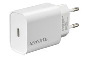 Puhelin - Adapterit & Laturit - 4smarts VoltPlug power adapter - USB-C - 20 Watt - 465575