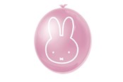 Lelut - Haza Witbaard Balloons Miffy Pink 6 pcs. - 436373
