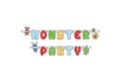 Lelut - Haza Witbaard Letter Garland Monster Party - 437806