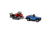 Leluautot - Kids Globe Off-Road Vehicle with Trailer and Shovel 30cm - 510207