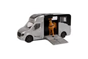 Leluautot - Kids Globe Die-cast Horse Truck with Light and Sound Gray - 510211