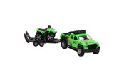 Leluautot - Kids Globe Off-Road Vehicle with Trailer and Quad Light and Sound - 510220