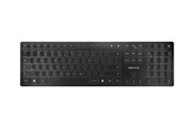 Näppäimistöt - Cherry KW 9100 SLIM - Näppäimistö - Belgialainen - Hopea - JK-9100BE-2