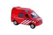 Leluautot - Kids Globe Die-cast Fire Truck 8cm - 520083