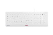 Näppäimistöt - Cherry STREAM KEYBOARD - Näppäimistö - Pohjoismainen - Valkoinen - JK-8502PN-0