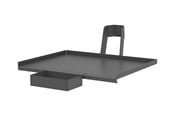 Seinäkiinnitys, AV-kiinnikkeet & AV-kalusteet - Ergotron - TAA Compliant Version shelf - heavy-duty - for medical monitor - dark grey - Max 10.9 kg - recommended for - 98-417-282