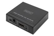 Näyttö- & audiokytkimet - DIGITUS DS-45340 - video/audio switch - 2 ports - DS-45340