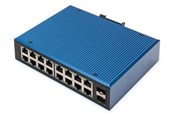 Kytkimet - DIGITUS - switch - industrial - 16 ports - unmanaged - DN-651138