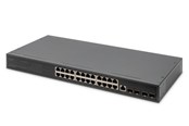 Kytkimet - DIGITUS DN-80223 - switch - 24 ports - Managed - rack-mountable - DN-80223