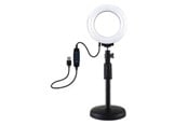 Kameran & objektiivien lisävarusteet - Puluz Ring LED lamp with adjustable base - PU391