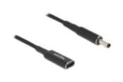 Muut kaapelit - DeLOCK - power connector adaptor - USB-C (power only) to DC jack 4.5 x 3.0 mm - 15 cm - 60036