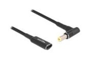 Muut kaapelit - DeLOCK - power connector adaptor - USB-C (power only) to DC jack 5.5 x 1.7 mm - 15 m - 60038