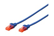 Verkkokaapelit - DIGITUS Professional patch cable - 50 cm - blue - Sininen - 0.5m - DK-1612-005/B