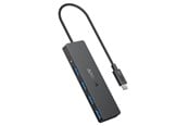 USB hub - Anker USB-C Data Hub (4-in-1 5Gbps) - Black USB hub - 4 porttia - USB 3.1 - Musta - A8309G11