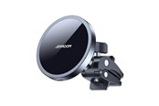 Puhelin - Adapterit & Laturit - Joyroom Car Grille Holder JR-ZS240 with Qi Inductive Charger (Black) - JR-ZS240 Air Vent