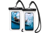 Puhelin - Kannet ja kotelot - Spigen Aqua Shield WaterProof Case A601 2 Pack - crystal clear - AMP03098