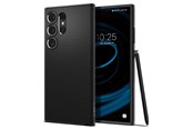 Puhelin - Kannet ja kotelot - Spigen Liquid Air - matte black - Samsung Galaxy S24 Ultra - ACS07287