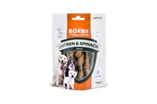 Koirat - BOXBY Chicken & Spinach Adult Dog Treats 100g - PL10863