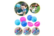Vesileikit - Happy Summer Water Bombs Re-usable Ø6.5cm 6-Pack - 303512