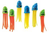 Vesileikit - Happy Summer Diving Octopus 6-Pack - 303500
