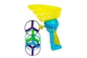 Ulkoleikit - Happy Summer Pull String Flying Discs 2 asst. 19cm - 303207
