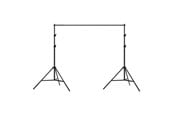 Kameran & objektiivien lisävarusteet - Puluz Photo studio background support  200x200cm - DCA0975