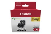 Mustepatruunat, värikasetit ja lisävarusteet - Canon PGI 550XLx2 / 6431B010 High Black - 6431B010