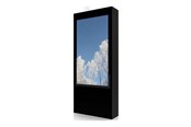 Seinäkiinnitys, AV-kiinnikkeet & AV-kalusteet - HI-ND Totem stand - totem - for flat panel - outdoor portrait - black - Max - recommended for 75" - OS7517-5101-02
