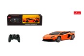 Leluautot - RASTAR R/C 1:24 Lamborghini Aventador SVJ Orange - 96100